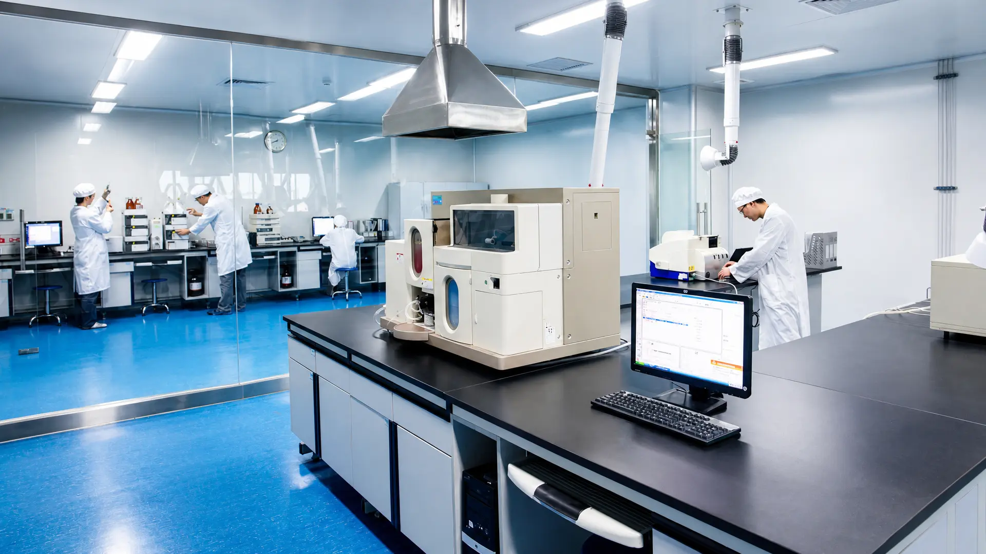 analytical laboratory environment for modified starch testing and research