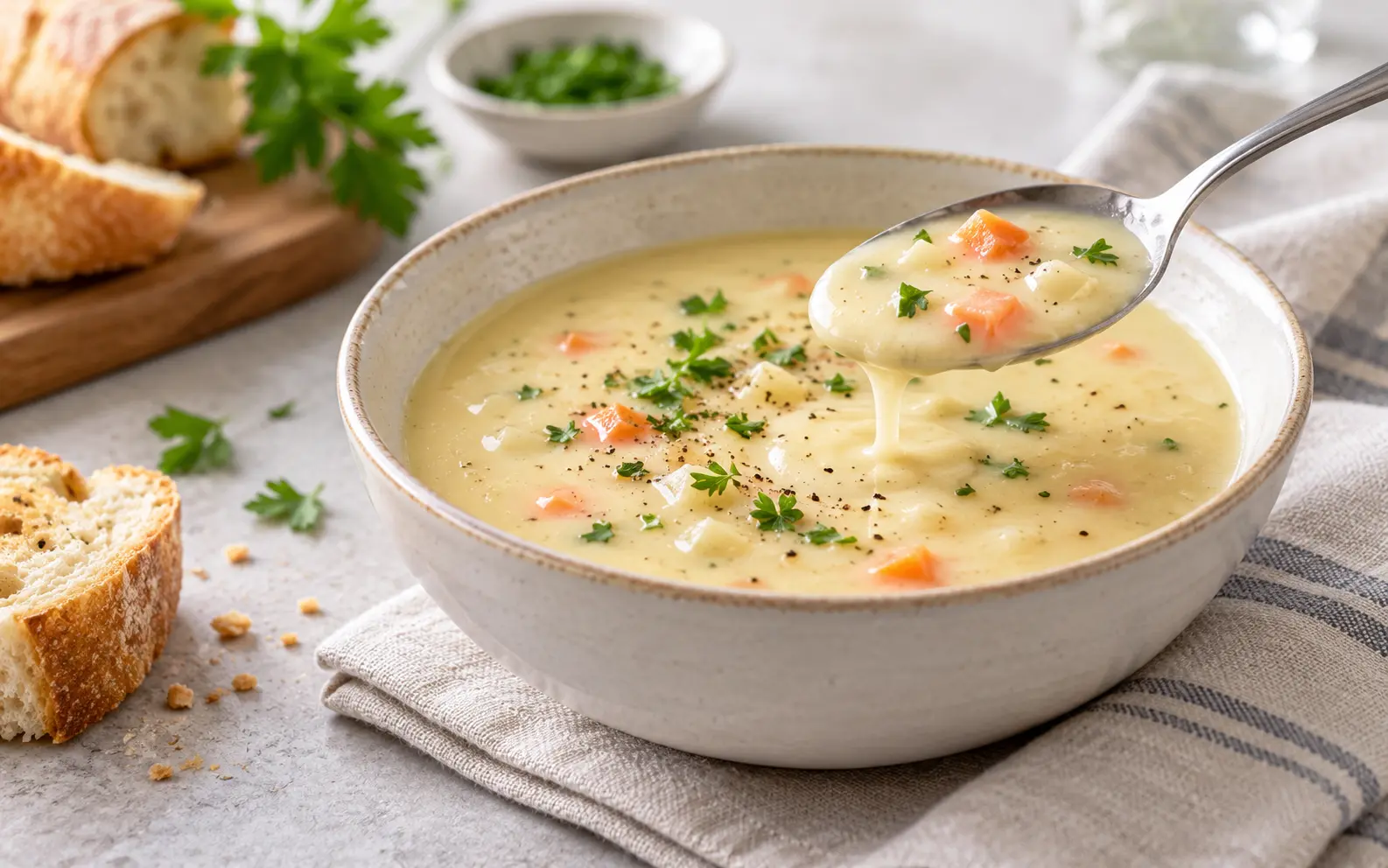 Clean Label Starch used in instant soup and cold prepared dressing