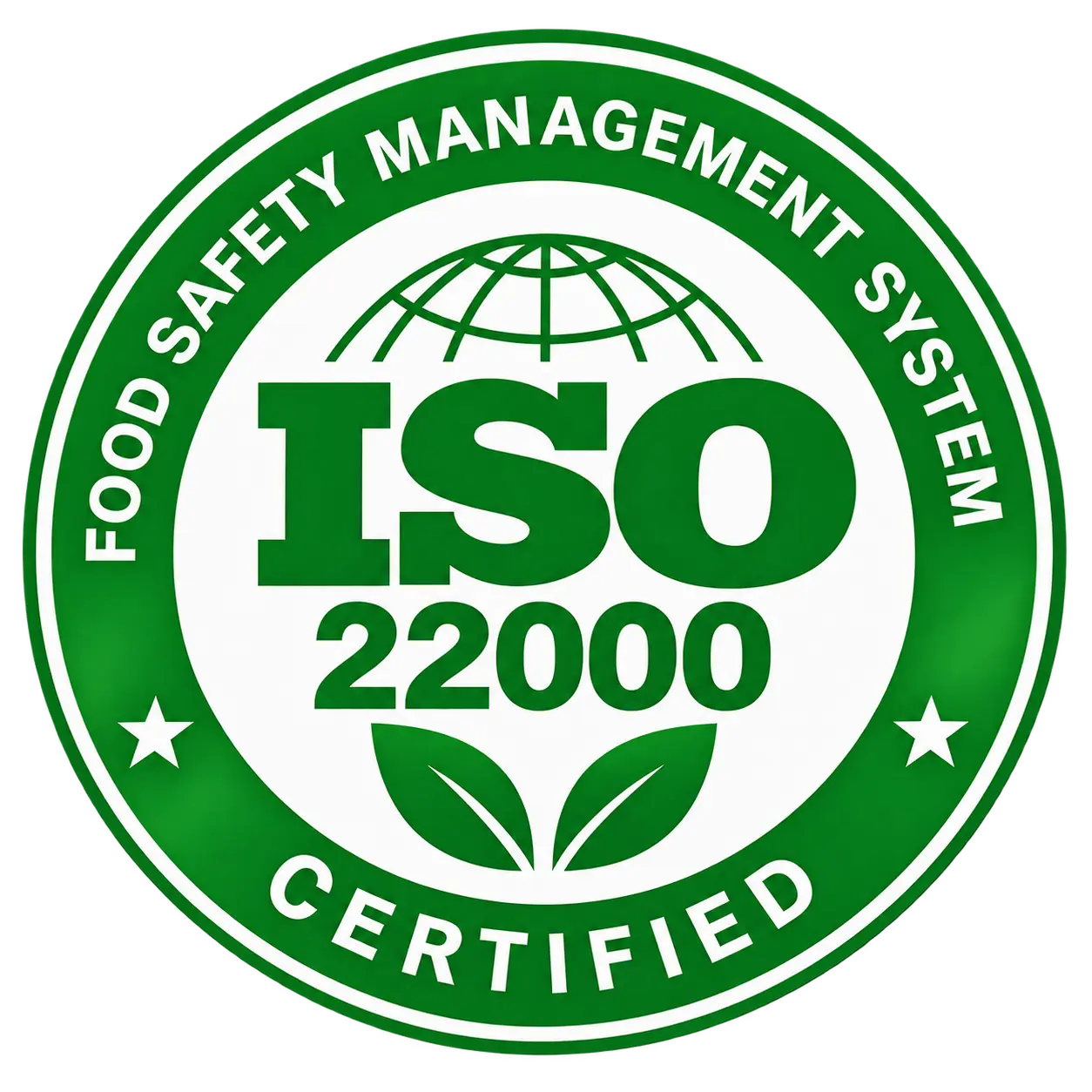 clean label starch ISO 22000 food safety management certification document