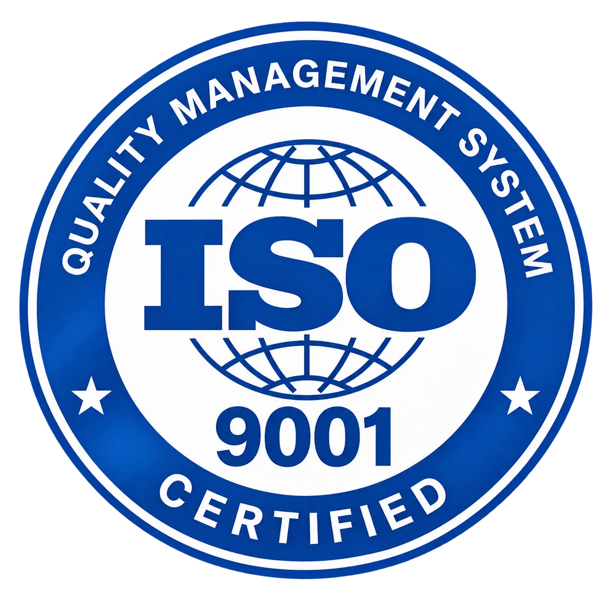 clean label starch ISO 9001 quality management certification document