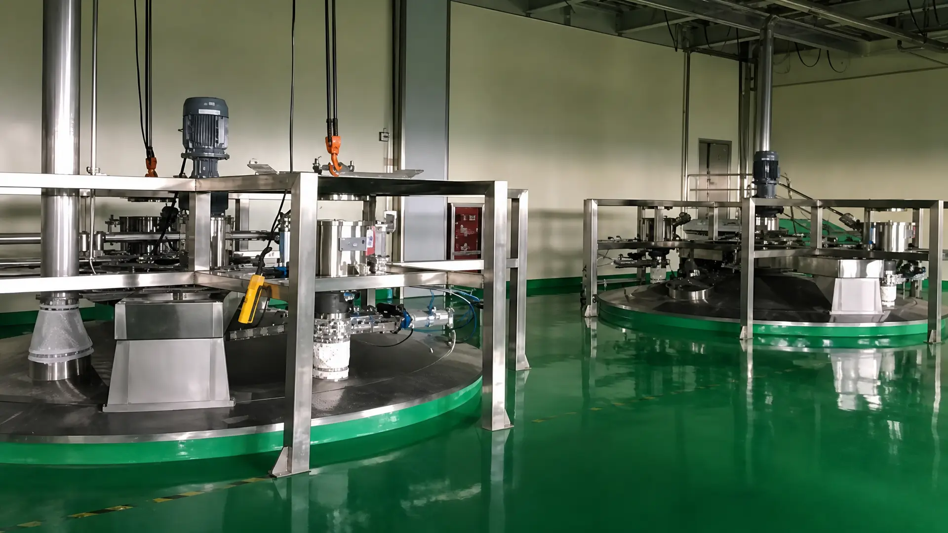 industrial machinery used in modified starch manufacturing