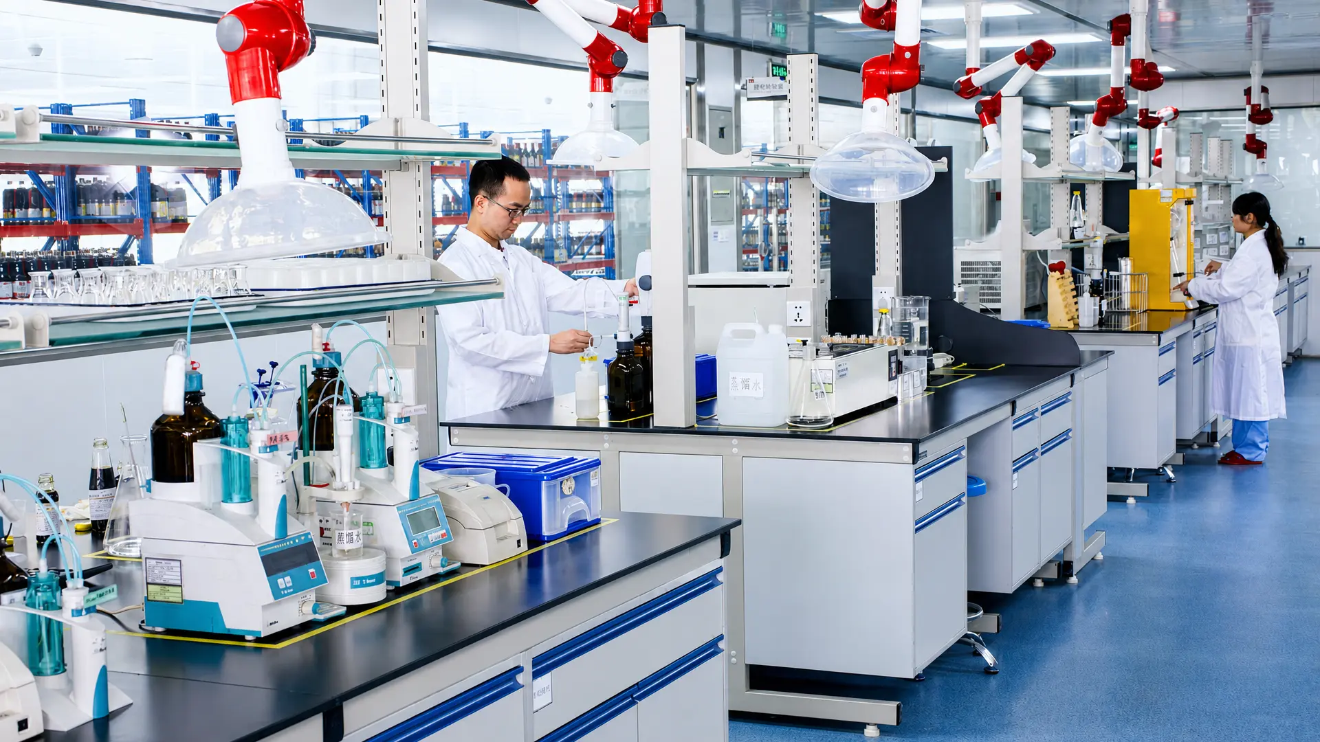 laboratory analysis for modified starch quality testing