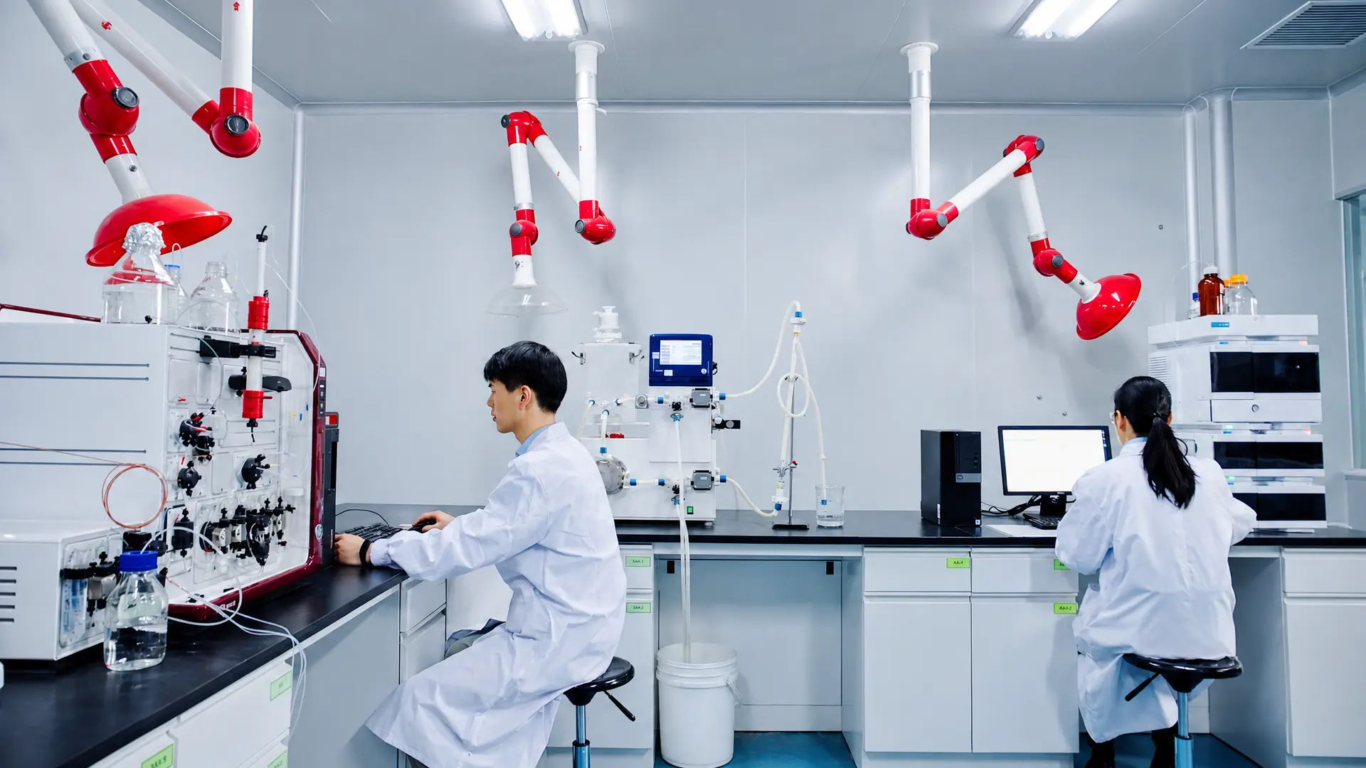 research laboratory for modified starch development and analysis