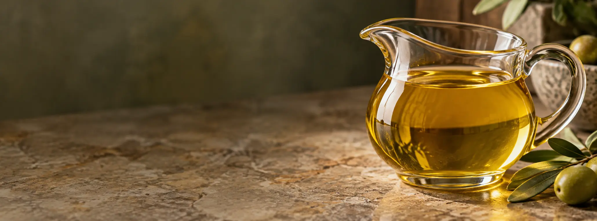 Golden edible oil