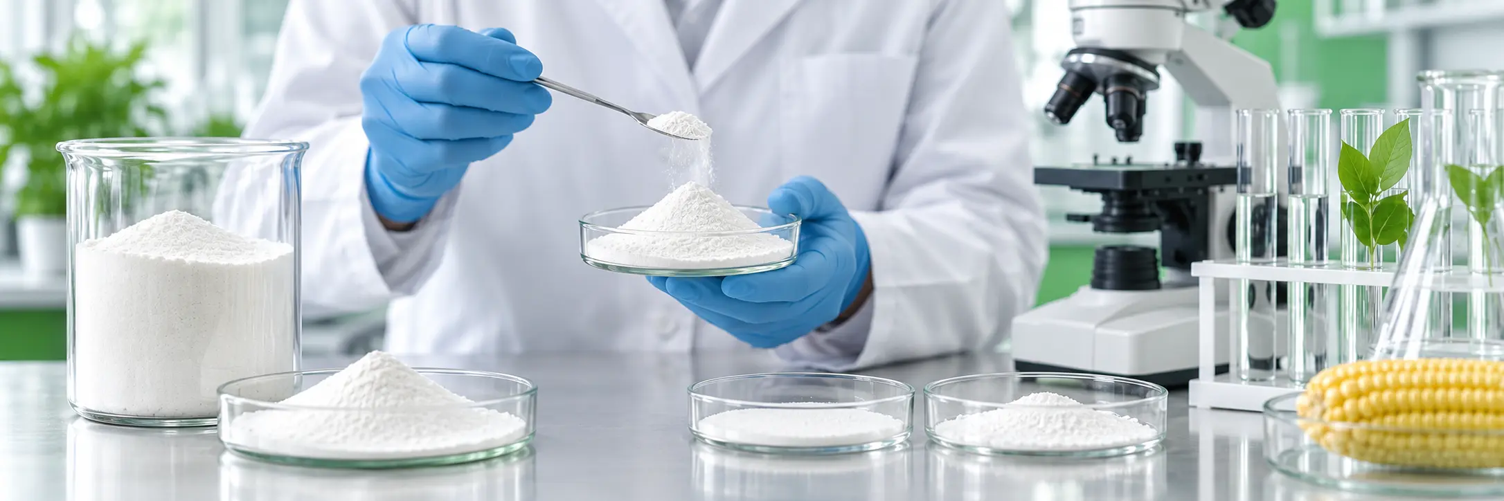 Functional Native Starch food-grade label-friendly starch laboratory testing
