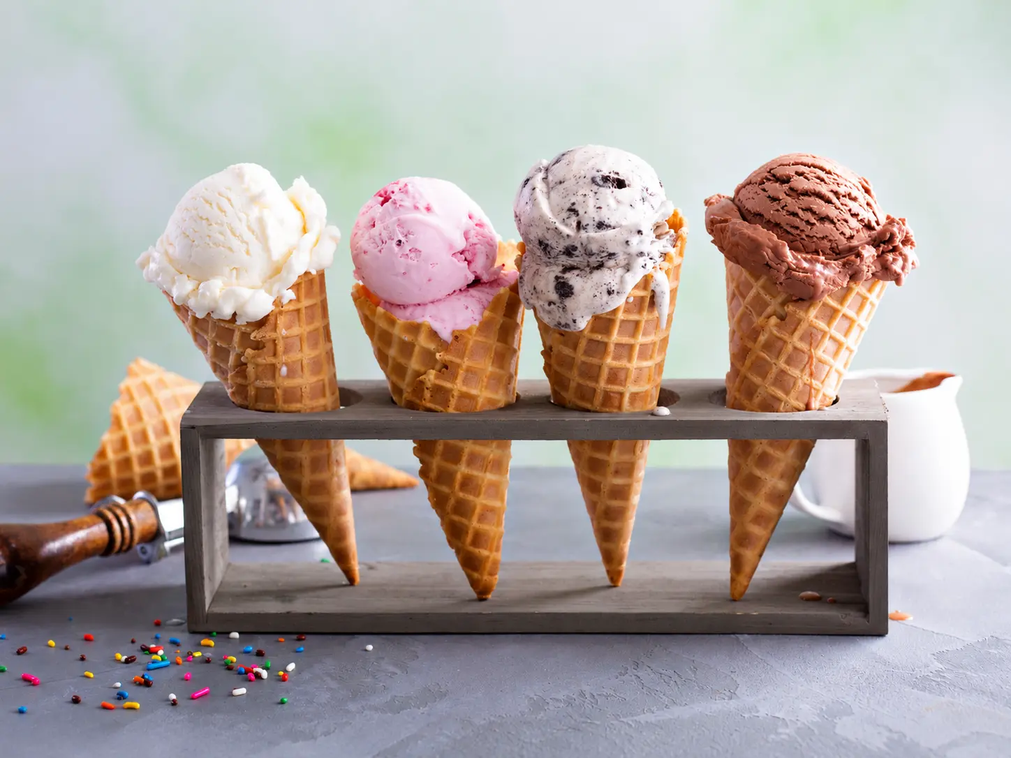 Modified starch dairy and ice cream application