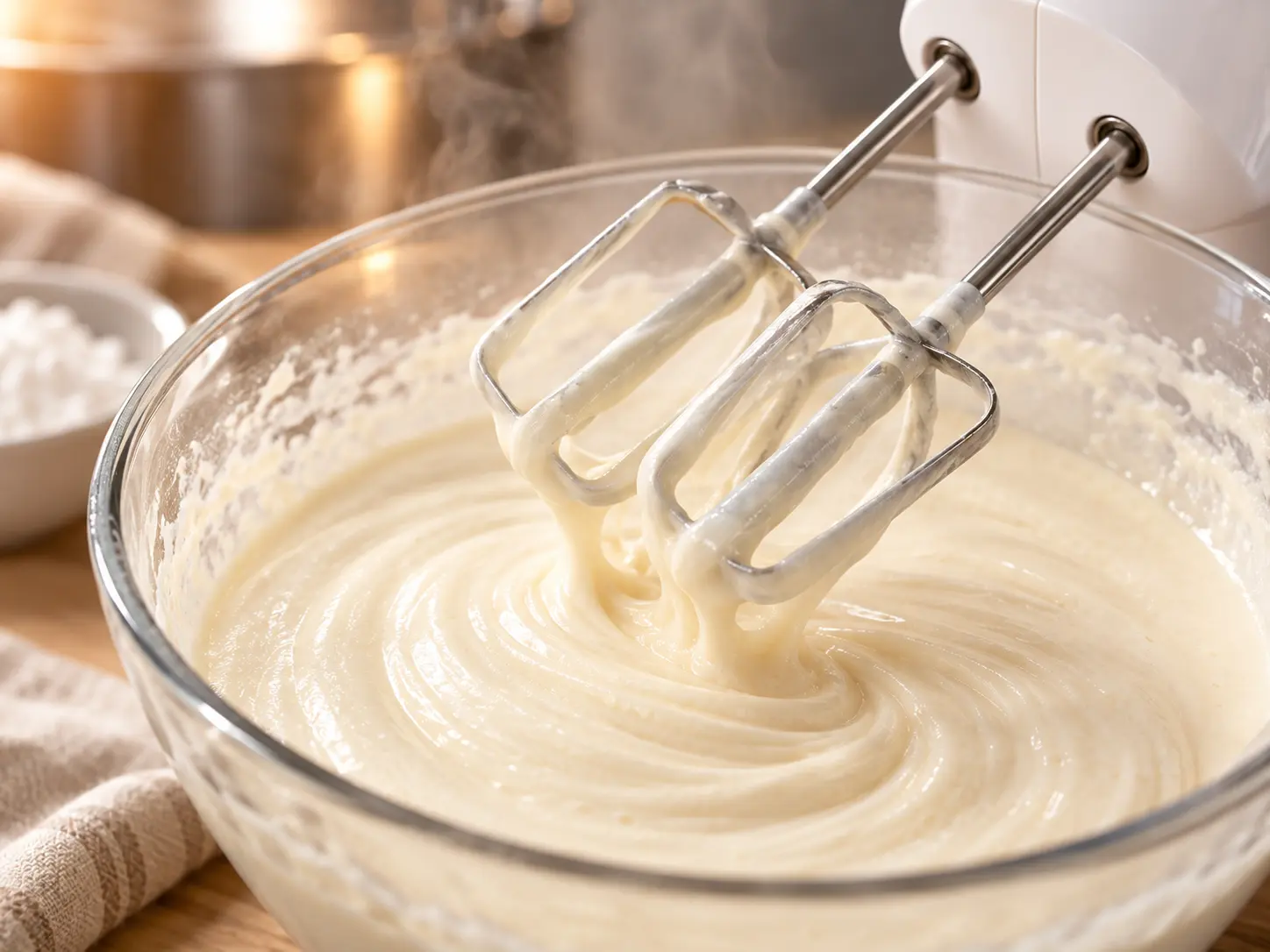 Modified starch mixing hydration and dispersion process