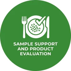Sample Support and Product Evaluation